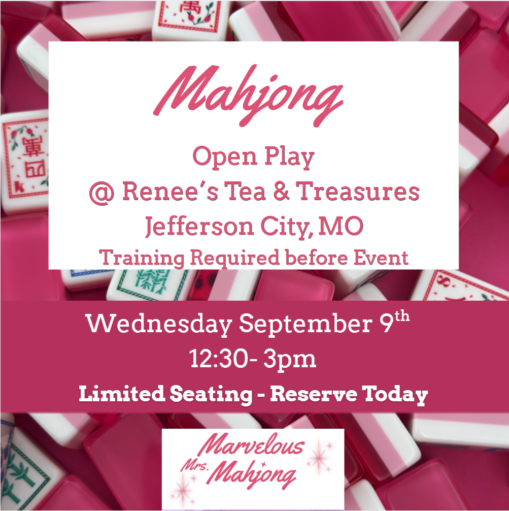 Mahjong Open Play 9.9 in Jeff City, MO
