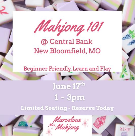 Mahjong 101 - Central Bank June 17th