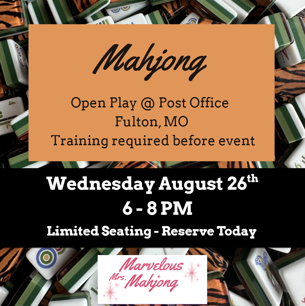 Open Play - August 26th - Fulton, MO